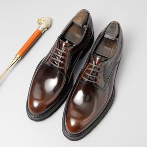 Zapatos Formales de Lujo para Hombre, Estilo Inglés, con Cordones, Punta en Pico, que Aumentan la Estatura, Casuales de Negocios - Product Image 6