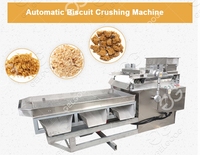 Broyeur de biscuits et de gaufrettes de 100 à 200 kg/h, broyeur de biscuits et de gaufrettes, broyeur de biscuits, machine à broyer les flocons de gaufrettes