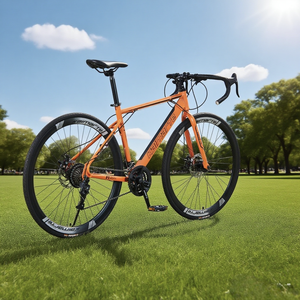 Vélo de route de <span class=keywords><strong>course</strong></span> OEM 21 vitesses de haute qualité vélos de route 700c en gros bon marché fourche en acier de frein à disque pour hommes <span class=keywords><strong>meilleur</strong></span> vélo de route de Chine - Product Image 3