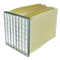 Rouleau de filtre de poche F8 directement de l'usine pour les marchés internationaux |   Média filtrant en fibres synthétiques