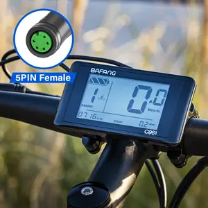 C961จักรยานไฟฟ้าสำหรับ Bafang BBS01B/BBS02B/bbshd มอเตอร์ขนาดกลางจอแสดงผล LED 48โวลต์24โวลต์ชุด<span class=keywords><strong>แปลง</strong></span> Uart DC สำหรับจักรยานไฟฟ้าจักรยานไฟฟ้า - Product Image 2