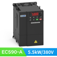 Variateur de fréquence triphasé EC590-A 380V 5,5kW, variateurs de fréquence AC, inverseurs de fréquence VSD VFD pour moteurs