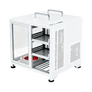 Châssis de serveur monté en rack personnalisé OEM Boîtier de fabrication en aluminium Découpe laser Pièces de pliage Boîtier d'ordinateur Tôle - Product Image 1