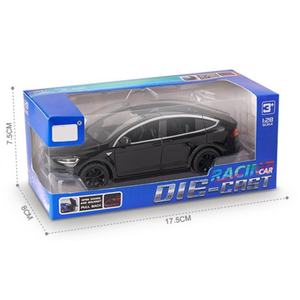 דגם רכב צעצוע יצוק מתכת בקנה מידה 1:28 עם דלתות נפתחות, רכב מיני צעצוע לילדים - Product Image 4