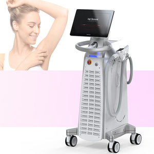 Depiladora Láser de Diodo 808 de Alta Potencia Vertical con Sistema de Enfriamiento de Hielo Constante para Uso en Salones de Belleza - Product Image 2