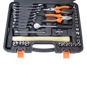 Ensemble d'outils de réparation automobile multifonctionnel à commande manuelle de 91 pièces pour la maison et les situations d'urgence, coffret rigide en acier au carbone, personnalisable OEM, marque KHC - Product Image 3
