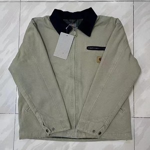 <span class=keywords><strong>Veste</strong></span> <span class=keywords><strong>en</strong></span> <span class=keywords><strong>jean</strong></span> vintage imperméable pour <span class=keywords><strong>homme</strong></span>, édition corrigée Kaha T New J97 Detroit Heavy Industry, denim délavé, style classique américain pour l'hiver - Product Image 2