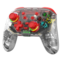 Controlador de Juegos Todo en Uno 2.4G para Receptor Modelo 2220 con Gamepad Inalámbrico RGB con Soporte para Manos Libres para Móvil/PC/Tablet