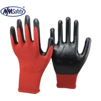 NMSAFETY-gants de travail avec revêtement en Nitrile ANSI, pour le travail, industriel