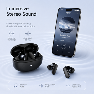 Écouteurs Bluetooth 2026 Nouveaux Écouteurs Bluetooth à Traduction IA Semi intra-auriculaires pour le Sport, Écoute Musicale et Appels, Métal - Product Image 4