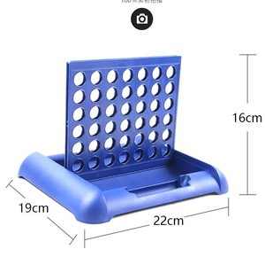 Jeu de société classique en plastique pour enfants : Connecter 4, entraînement cérébral - Product Image 4