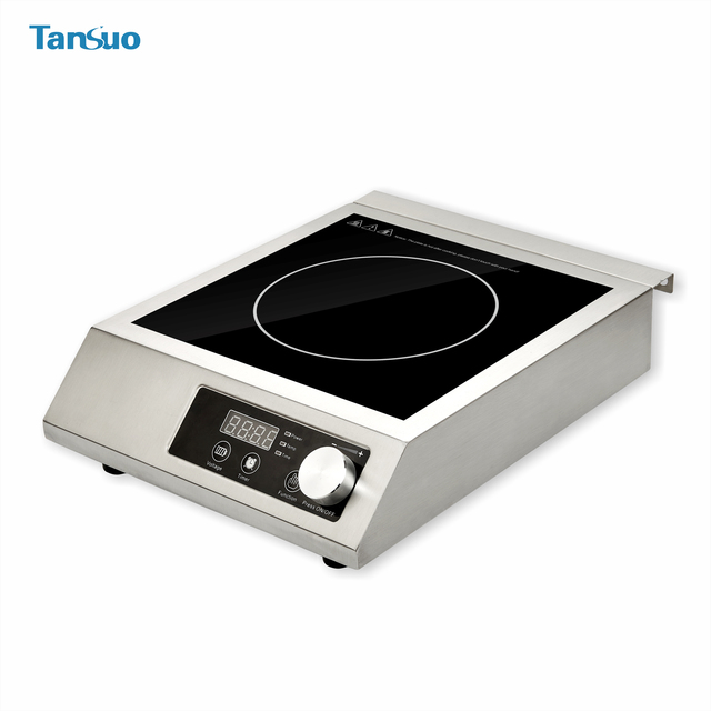 Stainless Steel Single burner Hob 5000W Electric Induction Cooktop Cooker Stove Commercial TS-DC059