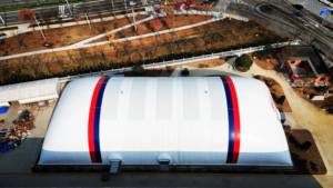 Hangares Inflables para Estructuras Públicas, Tubos Herméticos, Carpa Modular Ensamblada, Hangar Neumático Móvil, Carpa para Eventos - Product Image 5