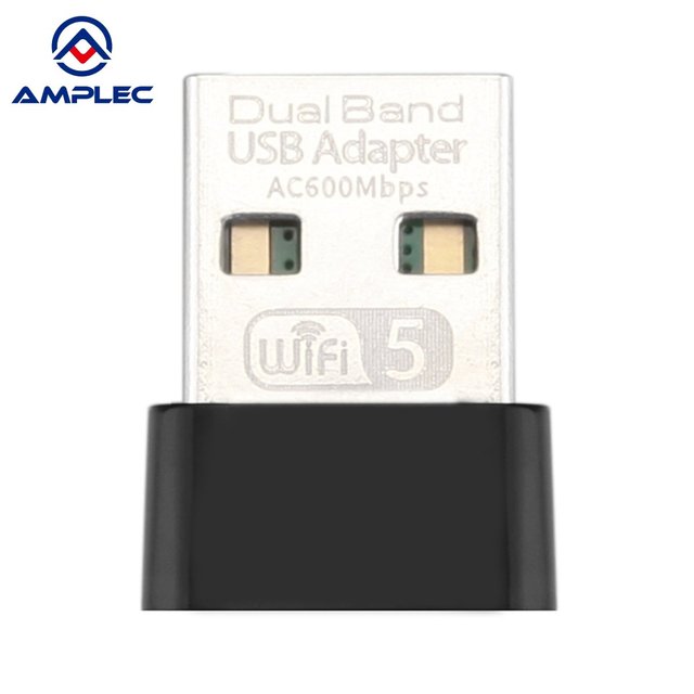 WiFi-5 AC900 USB WiFi Dongle 2.4G/5GHz 900Mbps WiFi Card Driver Free OTG Adapter for PC Laptop Win10/11, WiFi 5 USB Adapter