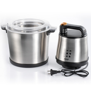 Robot culinaire électrique en acier inoxydable de 1000 W, grande capacité de 15 L, amovible et lavable - Product Image 5