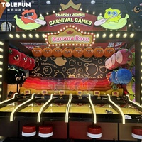 Tolefun & jelliemons parc d'attractions populaires enfants jouets intérieur grandes poupées jeux à pièces Lots lumières LED carnaval jeux à mi-chemin