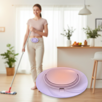 Ceinture chauffante portable au design fin, chauffe-utérus rapide, 2 niveaux de chaleur, soulagement rapide des douleurs menstruelles, mini chauffe-coussinets menstruels