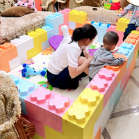 Parc de jeux intérieur pour enfants, en mousse souple, personnalisable, clôture de sécurité pour bébés, pour aire de jeux intérieure à domicile