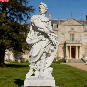 YOUFINE Scultura Personalizzata a Grandezza Naturale in Marmo di Leader Romano per Giardini Classici di Ville e Parchi - Product Image 2