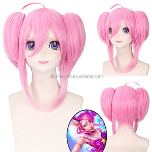 Peluca COS de Heroes League <span class=keywords><strong>LOL</strong></span>, Chin Mom, Bounty Hunter, Ravin, Lachs, Anne Milch - Product Image 5