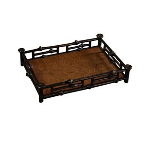 Bamboo Teapot Stand Square Single Layer Chinese Style <b>Tea</b> Tray For Kung Fu <b>Tea</b> <b>Set</b> - Product Image 5