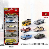 Caja 2025, modelo a escala 1:64, juguetes de coche, vehículo fundido a presión, modelo de aleación, juguetes, coches deportivos de Metal para niños