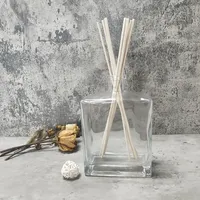 home decoration natural perfume wick scent wood ball reed diffuser stick with flower