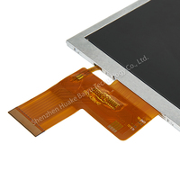 Fabrik-Bestseller 4,3 Zoll 480*272 TN Normalerweise Weißes RGB LCD-Panel Optional mit Touchscreen für Industriesteuerung 300cd/m2 Helligkeit