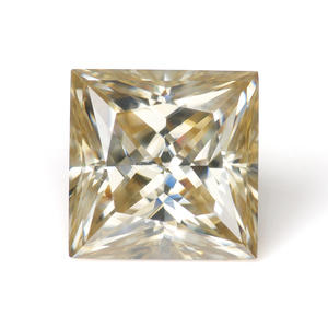 Moissanita Sintética de Corte Princesa Cuadrado, Precio de Fábrica, Azul, Rosa, Verde, Multicolor, Gema Suelta - Product Image 6