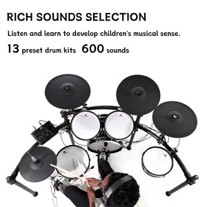 Batería <span class=keywords><strong>Electrónica</strong></span> Avanzada PDX790 Más Vendida, Fabricada Directamente de Fábrica, Instrumento de Percusión de Malla de Acero y PVC con Cámara de Acero - Product Image 6