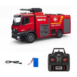 Huina aspetto sovraportante camion antincendio 1:14 simulazione su larga scala Modeling Car 1562