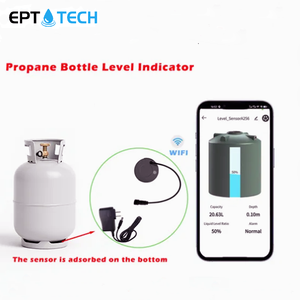 EPTTECH LPG2412-ESP เครื่องวัดระดับถังแก๊สโพรเพนอัจฉริยะแบบ Wifi พร้อมจอแสดงผล ควบคุมการตรวจสอบถังเชื้อเพลิง เซ็นเซอร์วัดระดับแก๊ส LPG แบบอัลตราโซนิก - Product Image 3