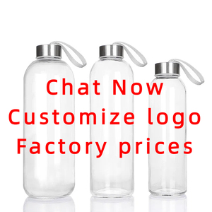 Hot Bán Biểu Tượng Tùy Chỉnh 500Ml 750Ml 1000Ml Rõ Ràng Rỗng Xách Tay Thể Thao Chai Thủy Tinh Cho Nước Và Nước Trái Cây Với Vít Cap Niêm Phong - Product Image 2