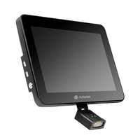 Tablet Windows Android 12,1 Inci Terminal Pos All-in-one Pemindai Barcode 2D Pemeriksa Harga untuk Supermarket