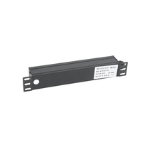PDU (unité de distribution d'alimentation) de type britannique 19'' 1U en alliage d'aluminium, 3 voies, avec interrupteur marche/arrêt, pour montage en rack, OEM d'usine