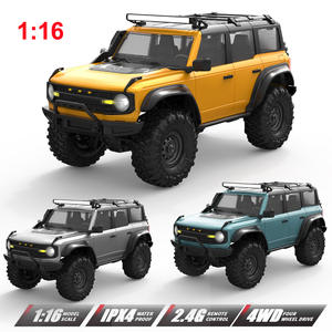 Eli Toys HB 1:16 a escala completa <span class=keywords><strong>Land</strong></span> <span class=keywords><strong>Rover</strong></span> <span class=keywords><strong>Defender</strong></span> <span class=keywords><strong>RC</strong></span> 4x4 vehículo Metal <span class=keywords><strong>RC</strong></span> Crawler coche camión modelo regalo de cumpleaños para niños - Product Image 3