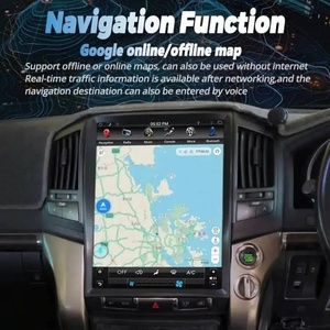 Écran tactile de tableau de bord 15,6 pouces Android 15 DSP 1 an pour Land Cruiser 200 2003-2010 LC200 Lecteur multimédia vidéo CarPlay GPS - Product Image 4
