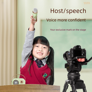 Altavoz de Karaoke Portátil Retro con Micrófono, 6 Efectos de Voz, Sonido HIFI, Bluetooth, Radio FM, Máquina de Cantar Inalámbrica - Product Image 2