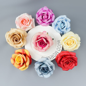 Fleurs artificielles en soie, diamètre 11 cm, décoration de mariage, accessoires de bricolage, accessoires pour mur de fleurs - Product Image 1