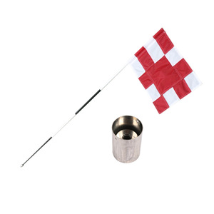 Bandera de <span class=keywords><strong>golf</strong></span> de 7.57 pies para el <span class=keywords><strong>PGA</strong></span> Tour, juego de bandera de <span class=keywords><strong>golf</strong></span> con copa de acero inoxidable para práctica y competición en el green de <span class=keywords><strong>golf</strong></span>. - Product Image 2