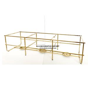 Juego de Recipientes para Calentar Comida de Lujo en Dorado, 3 Piezas de Acero Inoxidable, Estructura Profesional, Tamaño Personalizado, para Hogares, Hoteles, Fiestas, Catering, Buffet - Product Image 3