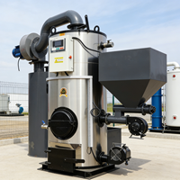 Chauffe-eau à tubes de fumée à biomasse entièrement automatique à basse pression pour le chauffage industriel et commercial