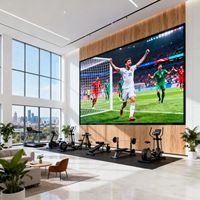 Pantalla LED de Video de 231 Pulgadas para Clubes de Fútbol, Programas de Televisión, Carnavales, Fiestas, Reuniones y Celebraciones, Tamaño 2.88x5.12 Metros