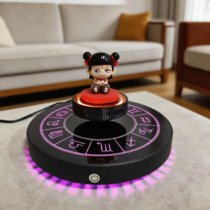 แท่นโชว์สัญลักษณ์รูปดาวพร้อมไฟหลากสีแบบลอยแม่เหล็ก HCNT หมุนได้ 360 องศา รองรับน้ำหนัก 300-350 กรัม - Product Image 2