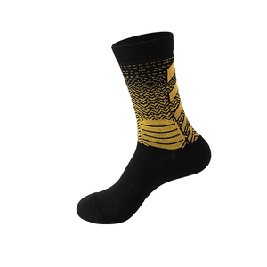nike elite black and gold socks