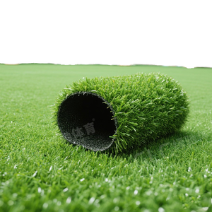 Césped Artificial de Polietileno de 2.0m de Ancho, Rollo de Césped para Paisajismo, Alta Densidad, Fácil Instalación, Estilo Moderno, Césped Verde - Product Image 1