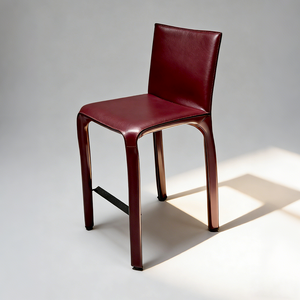 <b>Bar</b> <b>Stools</b> - Leather High Chairs for Home Kitchen Island Chic Hotel/Club Seating Commercial Dining Furniture - Product Image 3