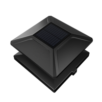 Lampe solaire de pilier de jardin Villa Gate Outdoor Waterproof Lamp Yard Fence Pillar Light
