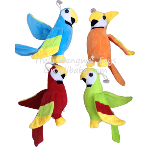 Giocattolo di Peluche Pappagallo Colorato e Sottile da 7 Pollici, Economico, Vendita all'Ingrosso, <span class=keywords><strong>Regalo</strong></span> per Macchine a Premi - Product Image 1