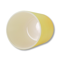 Cadeau décoratif de Noël bergamote jaune rose givré de couleur personnalisée bougeoir pots de bougie vides pour bougie parfumée